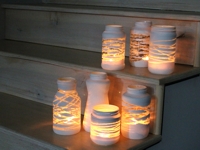 The Forge white Votives